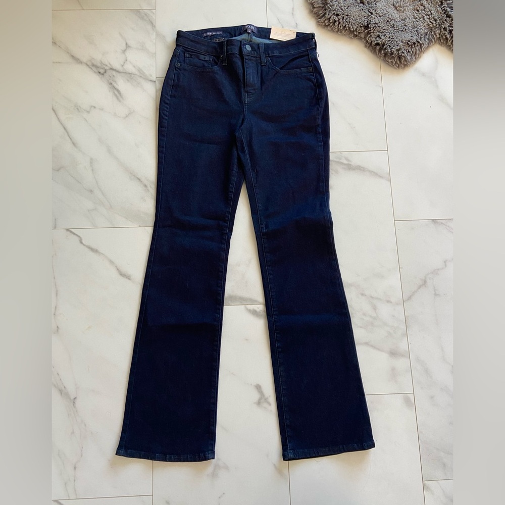 NYDJ Barbara bootcut size 6 lift x tuck technology dark wash new with tags